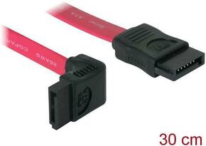 Delock tvrdi disk priključni kabel [1x SATA-utičnica 7-polna - 1x SATA-utičnica 7-polna] 0.30 m crvena