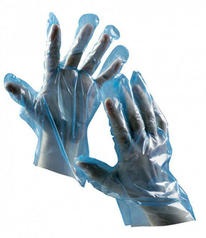 DUCK BLUE rukavice JR polietilen - 10