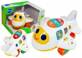 Educational Airplane for Baby with lights and sounds
