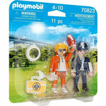 Playmobil: Duo paket liječnika hitne pomoći i policajke (70823)