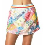Ženska teniska suknja Lucky in Love Novelty Print High Waist Flower On Skirt - multicolor