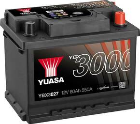 Yuasa SMF YBX3027 auto baterija 60 Ah T1 Smještaj baterije 0
