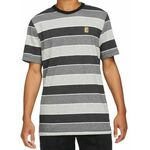 Muška majica Nike Court Embedded Stripes Tee M - black