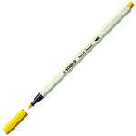 Stabilo: Pen 68 brush žuti tanki flomaster