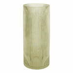 Zelena staklena vaza PT LIVING Allure, visina 30 cm