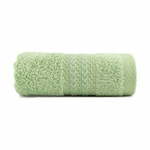 Zeleni ručnik od čistog pamuka Sunny, 30 x 50 cm