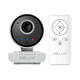 Pametna web kamera s praćenjem i ugrađenim mikrofonom Delux DC07 (bijela) 2MP 1920x1080p