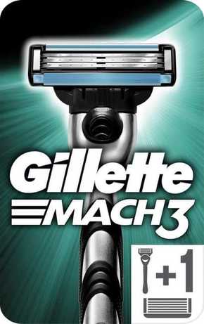 Gillette britvica Mach 3 + 2 zamjenske glave