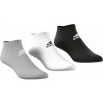 Čarape za tenis Adidas Cushion Low 3PP - Mgreyh/White/Black