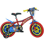 Paw Patrol crveno-plavi bicikl - veličina 14