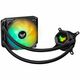 ASUS TUF Gaming LC 120 ARGB all-in-one liquid CPU cooler with Aura Sync and TUF 120 mm ARGB radiator fan, 90RC00H1-M0UAY1