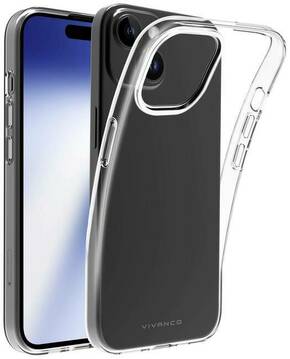 Vivanco SSCVVIPH15T stražnji poklopac za mobilni telefon Apple iPhone 15 prozirna