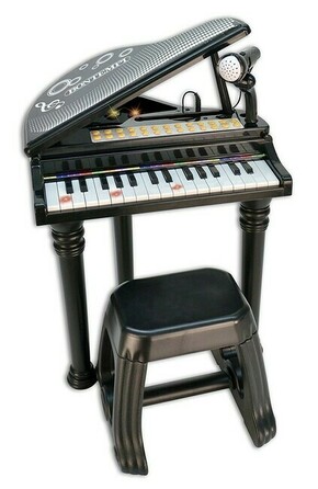 Bontempi dječji elektronički klavir sa stolicom i mikrofonom 103000