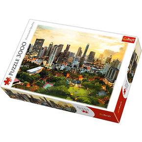 Zalazak sunca u Bangkoku premium puzzle - 3000 kom - Trefl