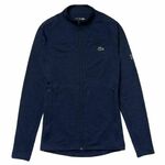 Muška sportski pulover Lacoste Men's SPORT Novak Djokovic Stretch Zippered Jacket - navy blue