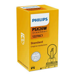 Philips Standard 12V - žarulje za dnevna svjetla i signalizacijuPhilips Standard 12V - bulbs for DRL and signal lights - PSX26W PSX26W-PHILIPS-1