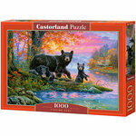 Medvjedi u ribolovu puzzle 1000kom - Castorland