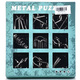 Metalne puzzle 9kom