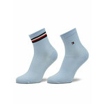 Set od 2 para ženskih visokih čarapa Tommy Hilfiger 701227306 Breezy Blue