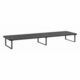 Gembird MS-TABLE2-01 Monitor stand for 2 monitors (long rectangle) black