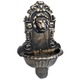 vidaXL Zidna fontana s dizajnom lavlje glave brončana