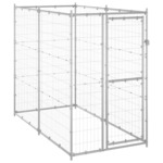 vidaXL Vanjski kavez za pse od pocinčanog čelika 110 x 220 x 180 cm