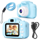 Dječji digitalni fotoaparat LCD SD 450mAh USB plavi