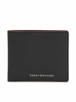 Muški novčanik Tommy Hilfiger Th Struc Leather Cc And Coin AM0AM11604 Black BDS