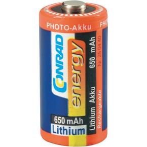 Baterija litijeva 3 V RCR123A punjiva