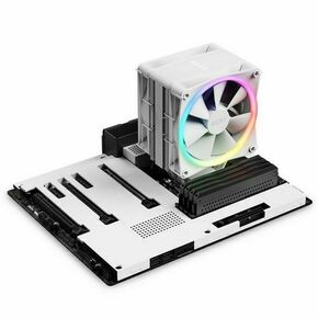NZXT T120 RGB Processor Air cooler 12 cm White 1 PC(s)