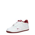 Nike Sportswear Tenisice 'Nike Air Force 1' tamno crvena / bijela