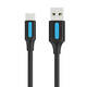 USB 2.0 A na USB-C 3A kabel Vention COKBH 2m crni