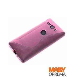 Sony Xperia XZ2 compact roza silikonska maska
