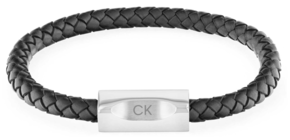 Calvin Klein Narukvica crna / srebro