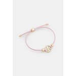 Kožna narukvica Tory Burch Miller Slider roza 144706.705