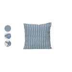 Jastuk Plava Bijela Pisana 40 x 40 cm