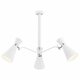 ARGON 1379 | Lukka Argon luster svjetiljka elementi koji se mogu okretati 3x E27 bijelo, krom