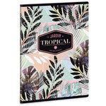 Ars Una: Tropical Leaf bilježnica na kockice 40 lista A/5