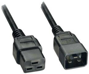 Akyga struja priključni kabel [1x ženski konektor IEC c19