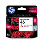 HP 46 Tri-color Ink Cartridge