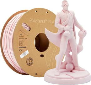 Polymaker 70867 PolyTerra PLA 3D pisač filament PLA 1.75 mm 1000 g ružičasta (mat)