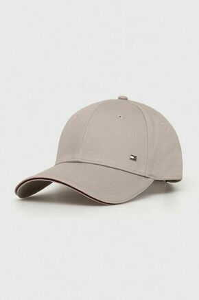 Šilterica Tommy Hilfiger Th Corporate Cotton 6 Panel Cap AM0AM12035 Smooth Taupe pkb