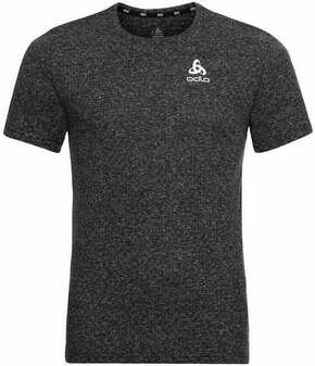 Odlo The Run Easy Millennium Linencool T-Shirt Black Melange S Majica za trčanje s kratkim rukavom