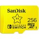 SanDisk SDSQXAO-256G-GNCZN (R100mb-s / W60mb-s) Nintendo Switch Žuti