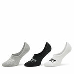 Set od 3 para unisex visokih čarapa niskih čarapa Reebok R0351-SS24 (3-pack) Šarena