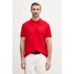 Pamučna polo majica Paul&Shark Knitwear crvena 99311001