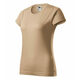 Majica kratkih rukava ženska BASIC 134 - L,Boja pijeska