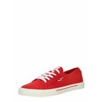 Pepe Jeans Niske tenisice 'BRADY' crvena / bijela