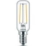 Philips LED klasična svjetiljka T25L, svjetiljka za hladnjak, zamjenjuje 25 W, toplo bijela, 250 lumena, staklo, oblik žarulje Philips Lighting 78333400 LED Energetska učinkovitost 2021 E (A - G) 2.1 W = 25 W (Ø x D) 25 mm x 25 mm 1 St.