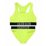 Calvin Klein Swimwear Bikini siva / jabuka / crna